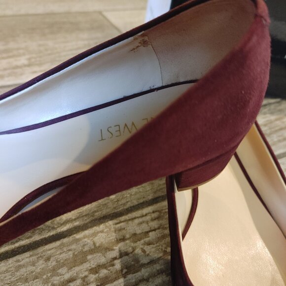 Nine West Women's Shoes 'Olencia' size 7.5 - suede - Picture 10 of 16